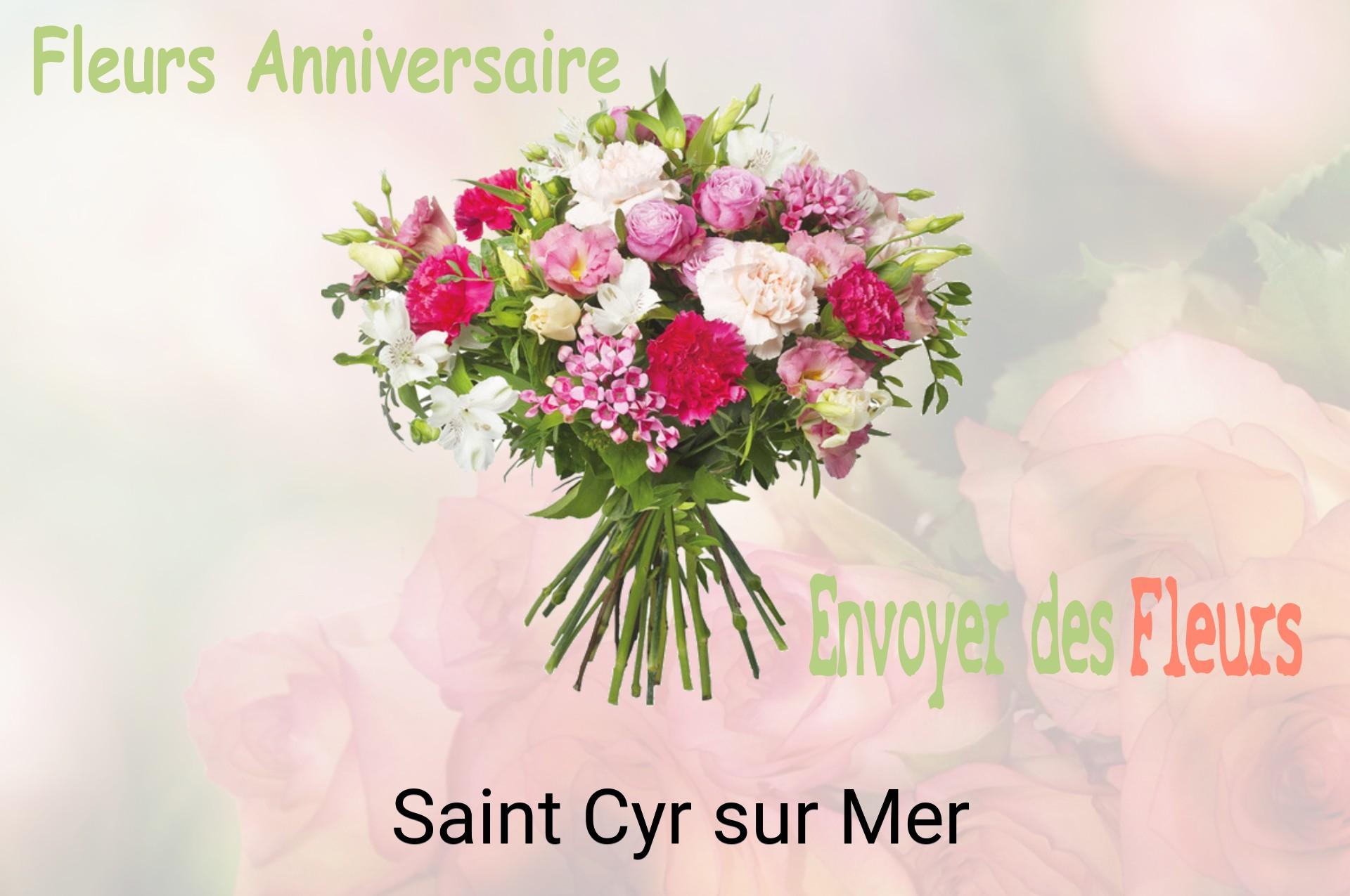Bouquet de fleurs d’anniversaire livré à Saint-Cyr-sur-Mer
